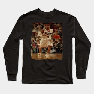 Allen Iverson Sixers Vintage Long Sleeve T-Shirt